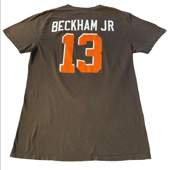 Cleveland Browns Odell Beckham Jr.  #13 T-Shirt Men’s Medium  Team Apparel NFL - Picture 2 of 6
